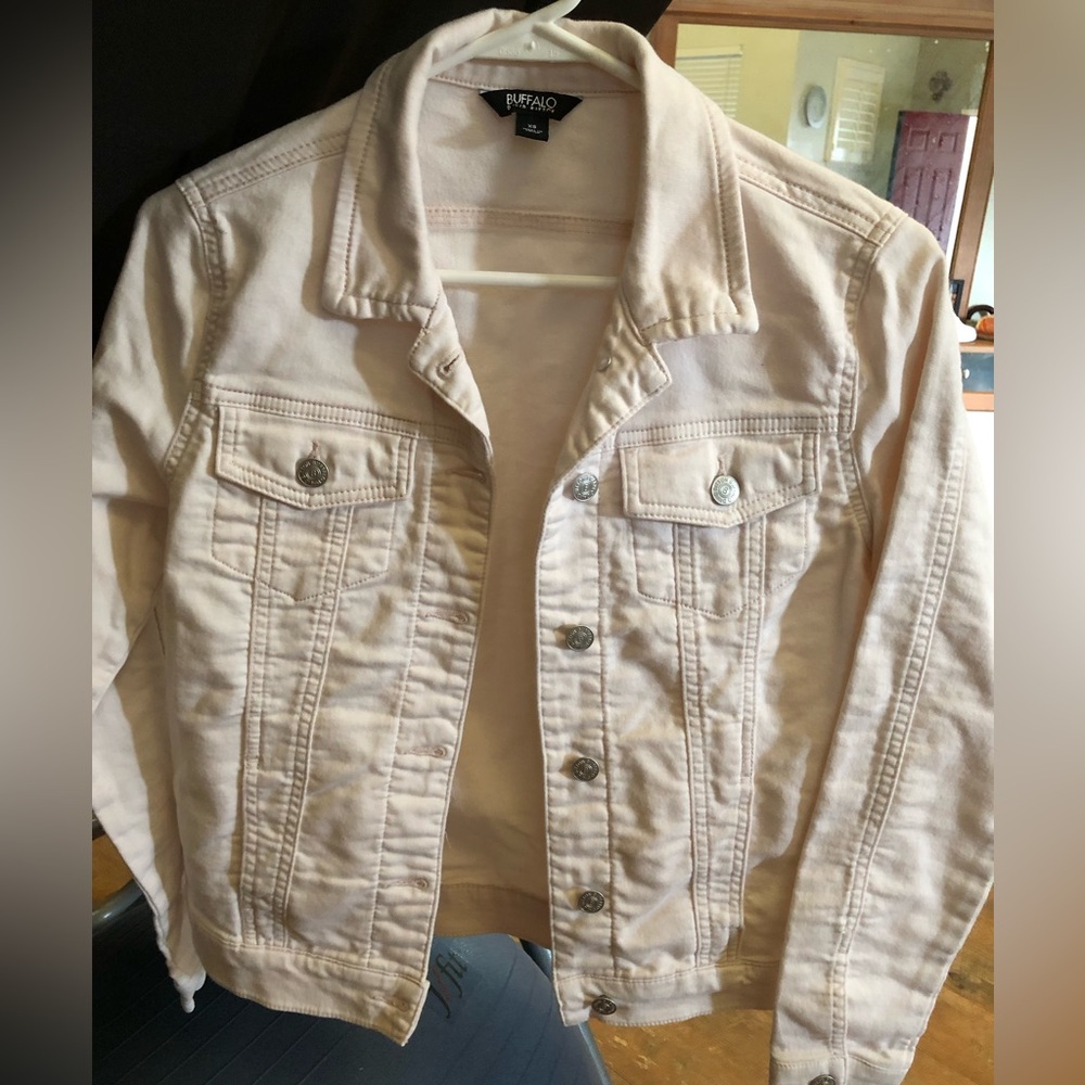 Buffalo David Bitton Light Pink Jean Jacket